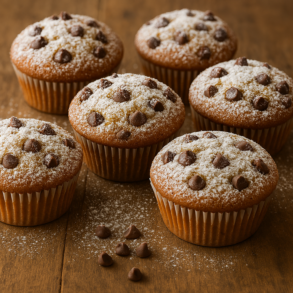 Schokoladenmuffins in der Heißluftfritteuse