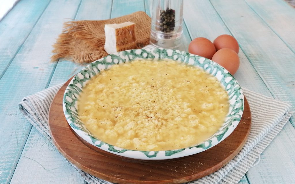 stracciatella in brühe