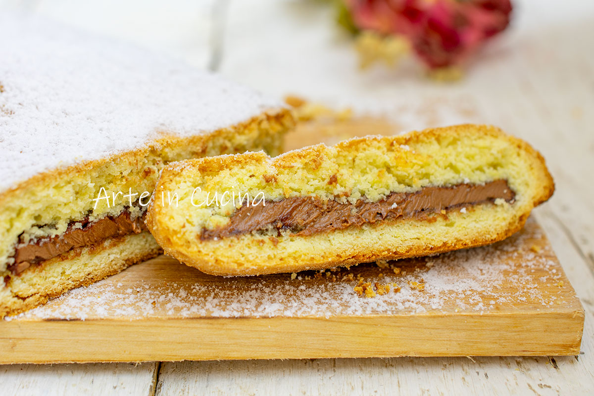 Torte mit Schokoriegel