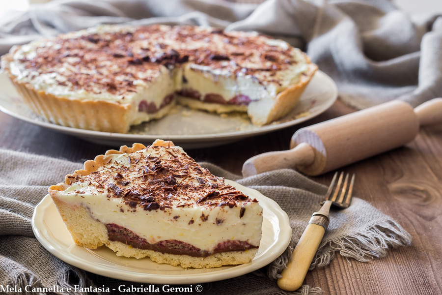 Traumhafte Torte mit Diplomatencreme und Schokoladencreme