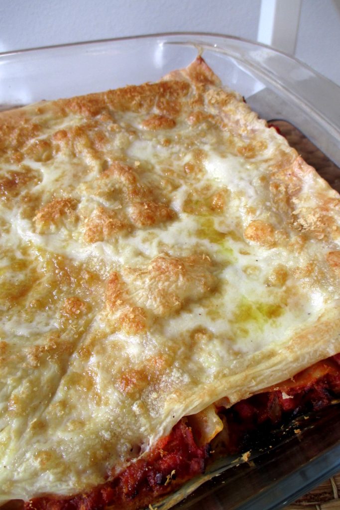 Vegane Lasagne Light, Mangia senza Pancia