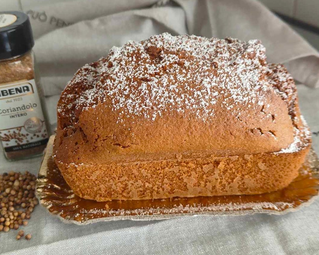 Vollkorn-Plumcake mit Koriander in der Heißluftfritteuse