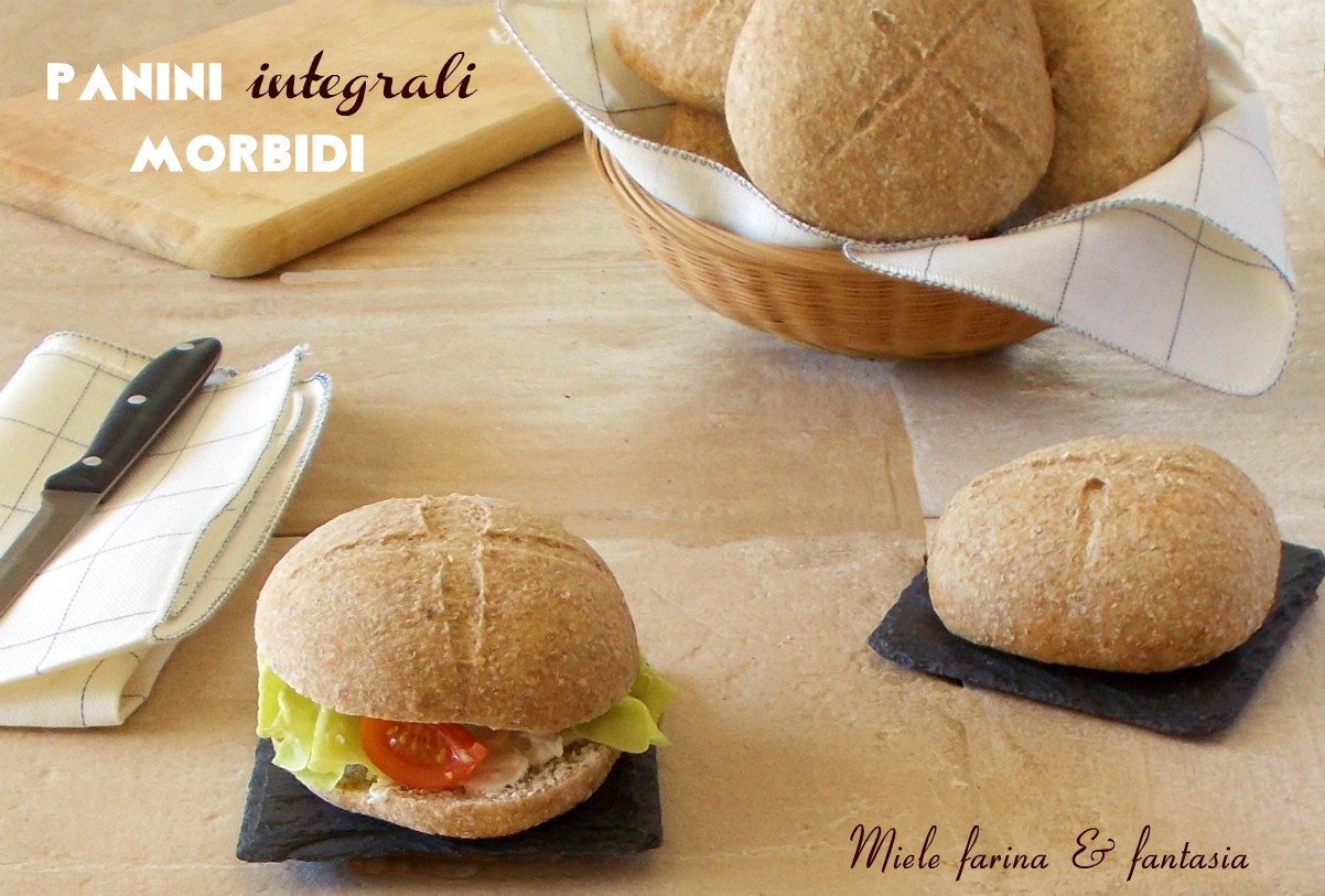 Weiche Vollkornbrötchen