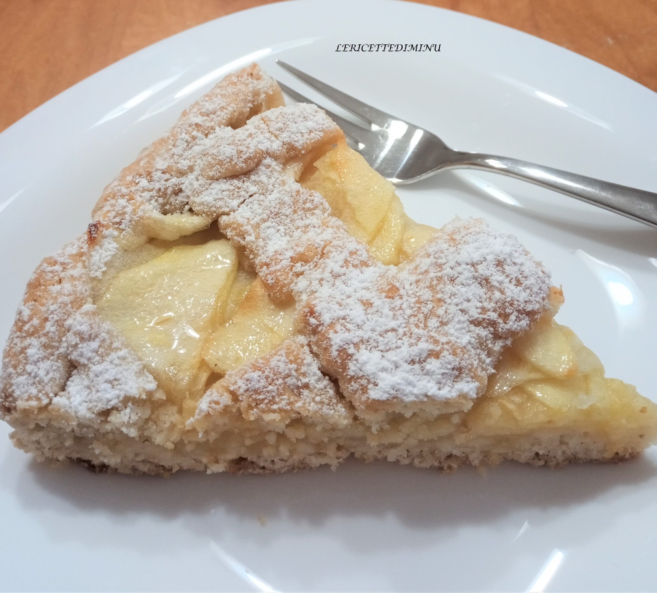 Vollkornkuchen mit Äpfeln