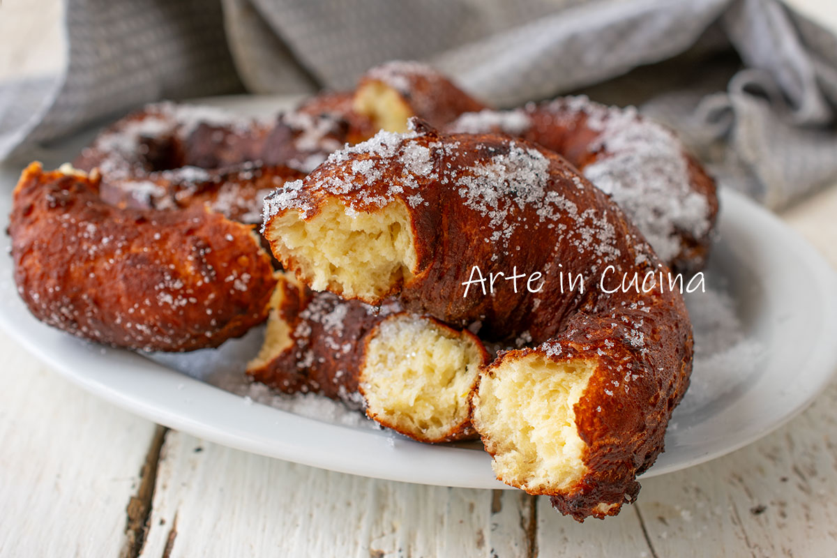 Weiche Donuts wie Graffe