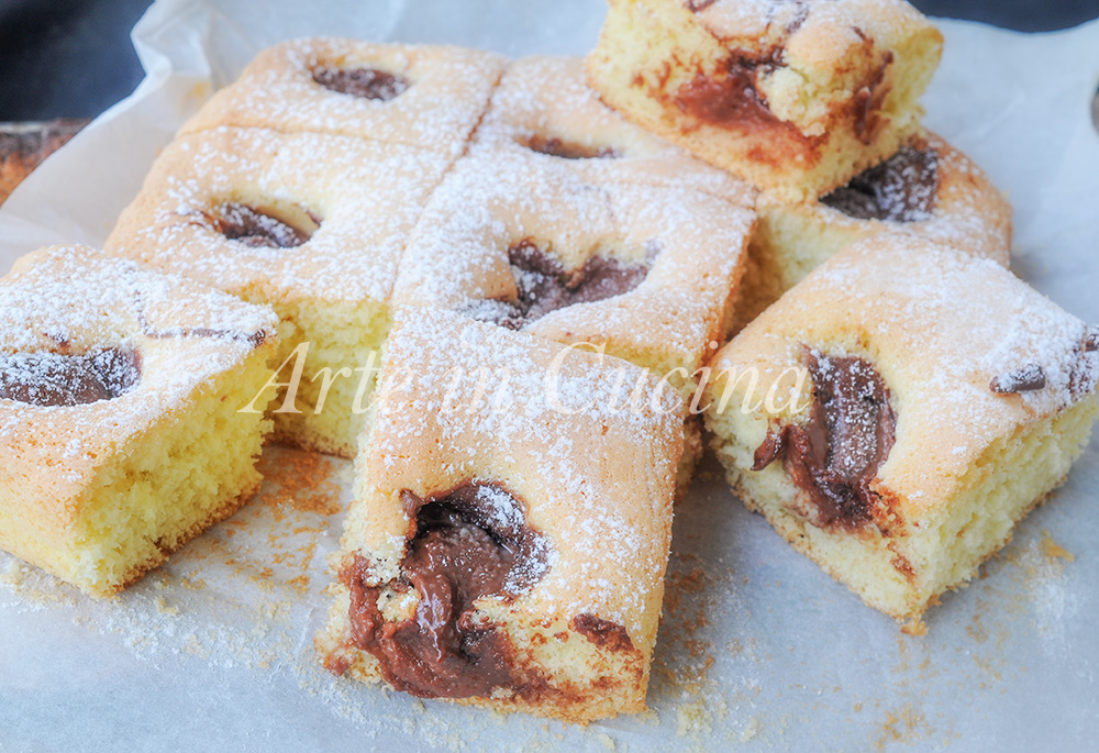 Weiche Nutella-Törtchen mit Ricotta