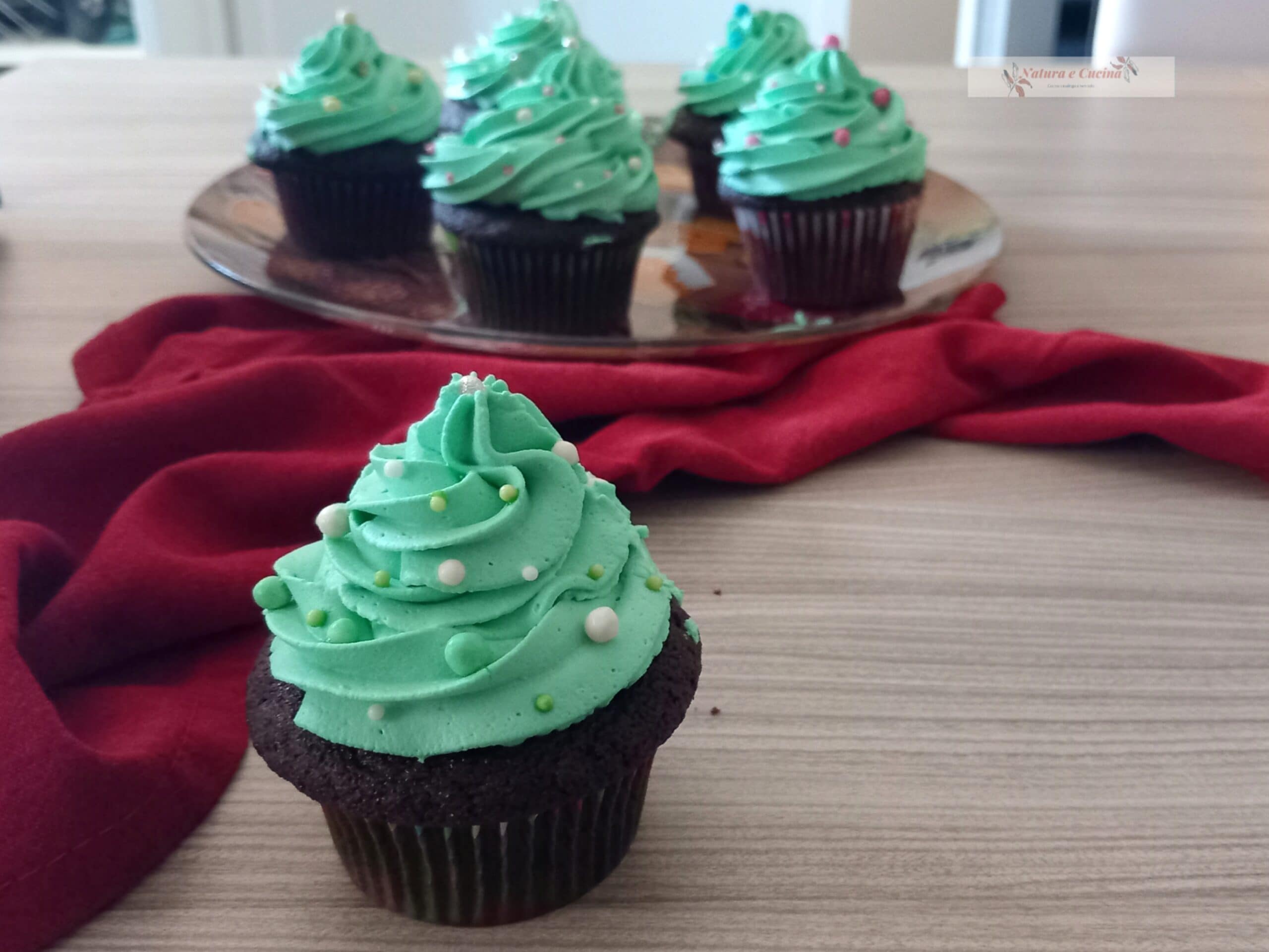 Weihnachts-Cupcakes