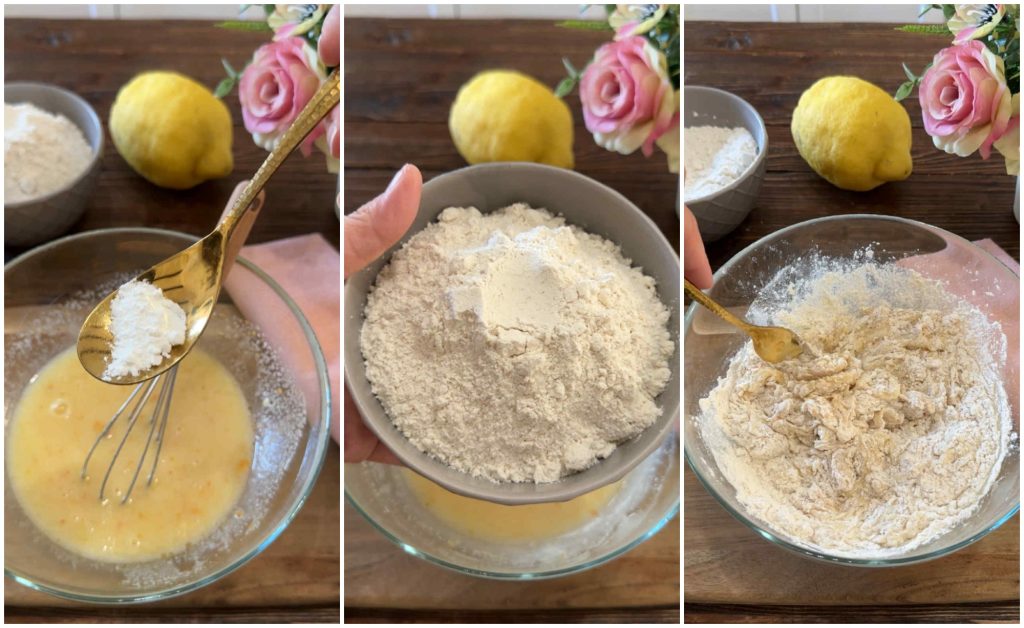 Zitronen-Streuselkuchen ohne Butter