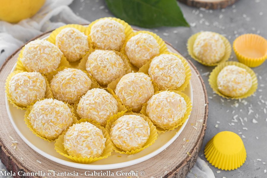 Zitronenpralinen Rezept ohne Backen