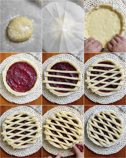 Zubereitung der Joghurt-Marmeladen-Torte