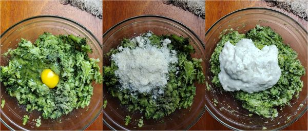 Zubereitung des Brokkoli- und Béchamel-Auflaufs