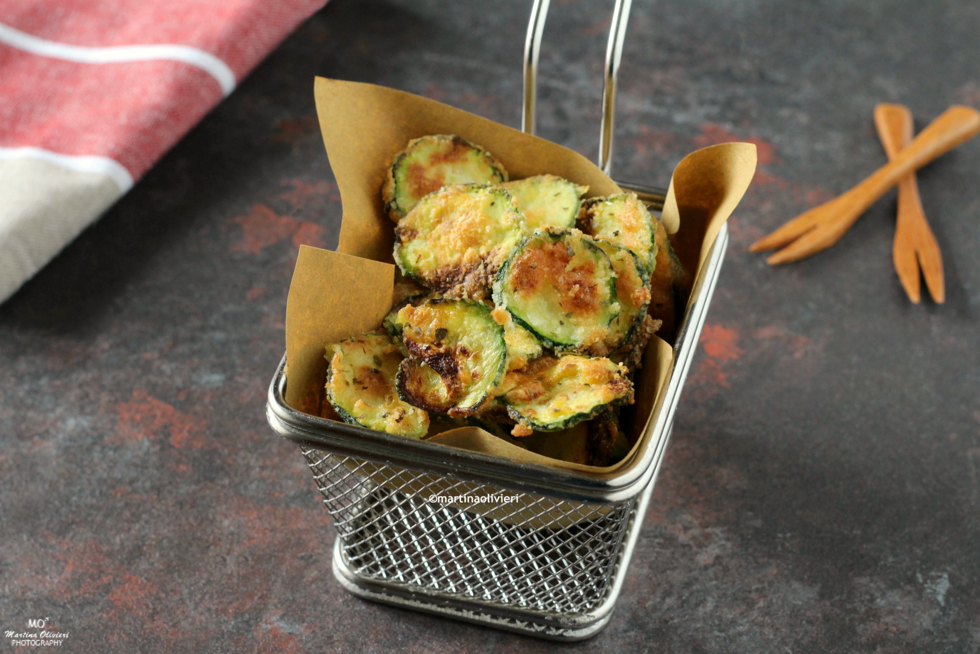 Zucchini-Chips – Heißluftfritteuse
