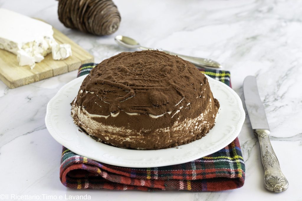 zuccotto mit torrone