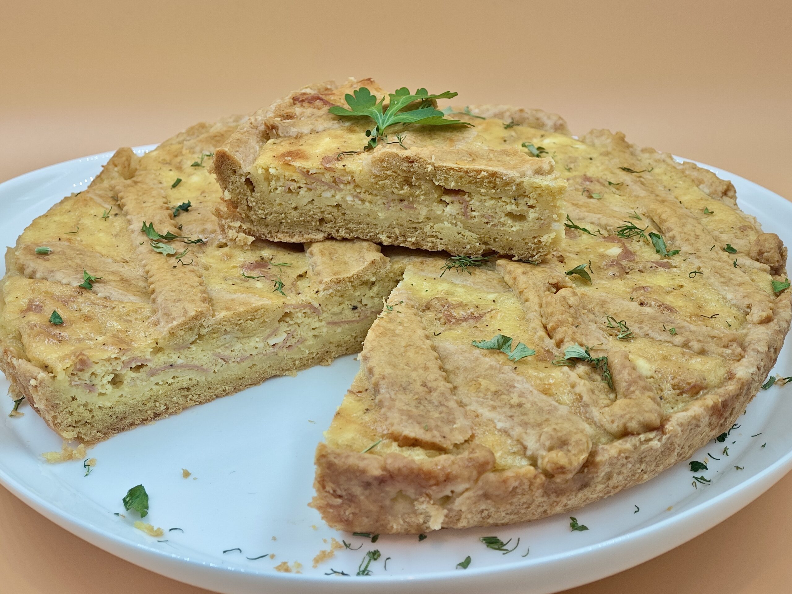 Herzhafte Torte mit Ricotta und Mortadella – Einfaches und schmackhaftes Rezept