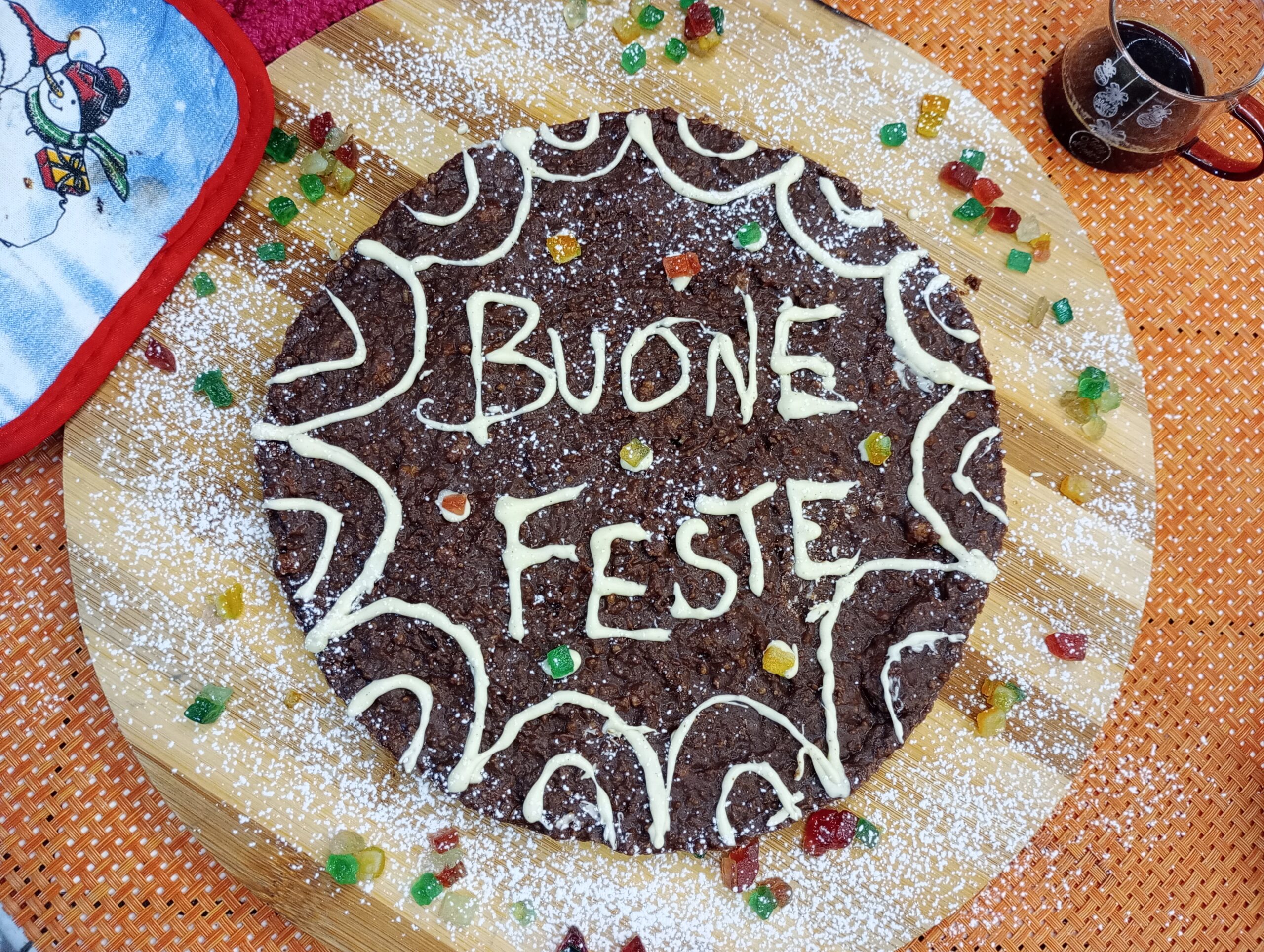 Frohe Feiertage Kuchen in 5 Minuten