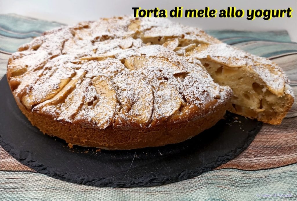 Apfelkuchen mit Joghurt