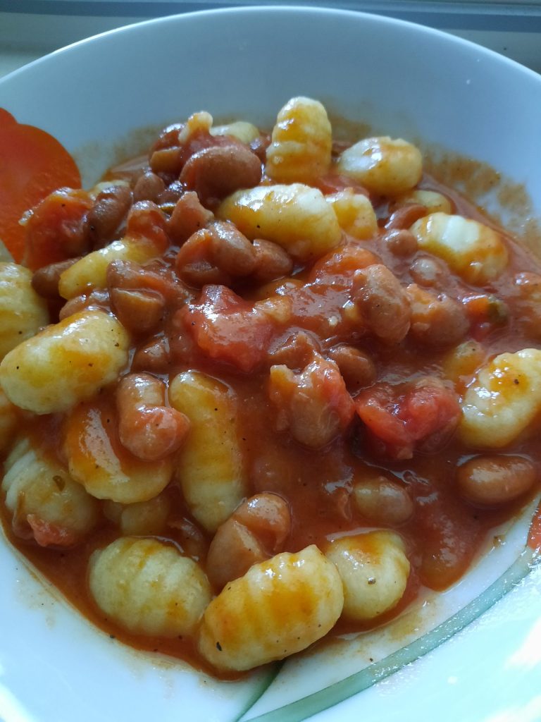 Bauernart-Gnocchi aromatisiert