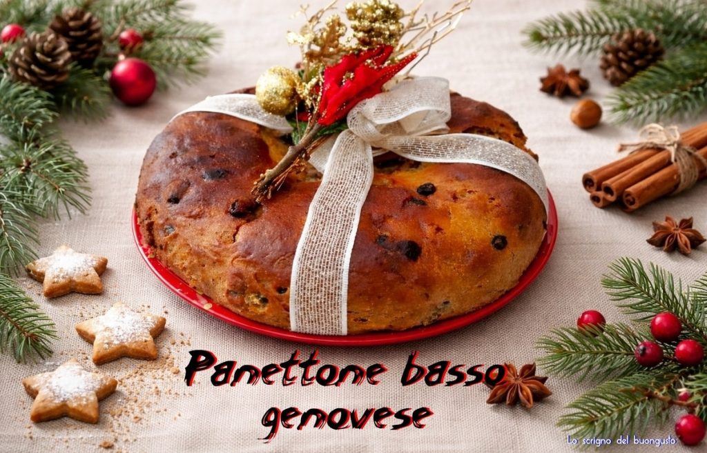 Niedriger genuesischer Panettone