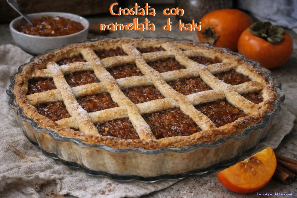 Kaki-Marmeladenkuchen