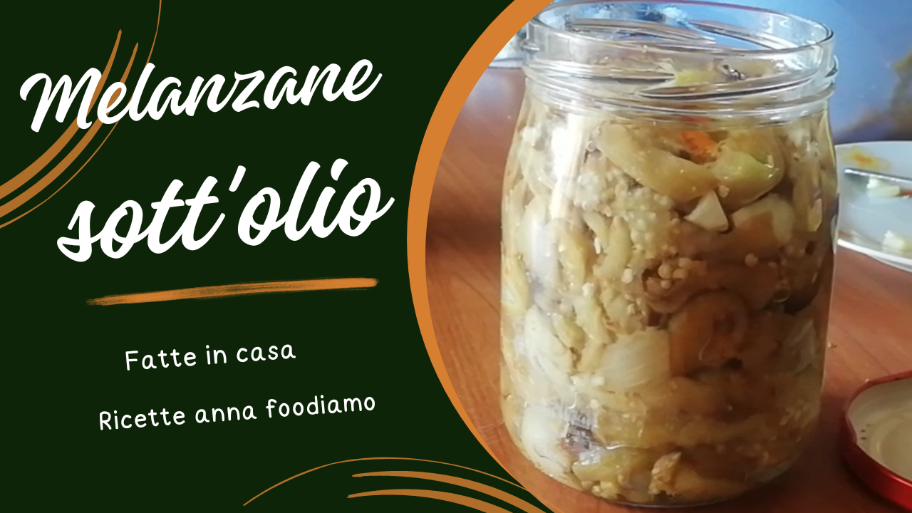 Eingelegte Auberginen