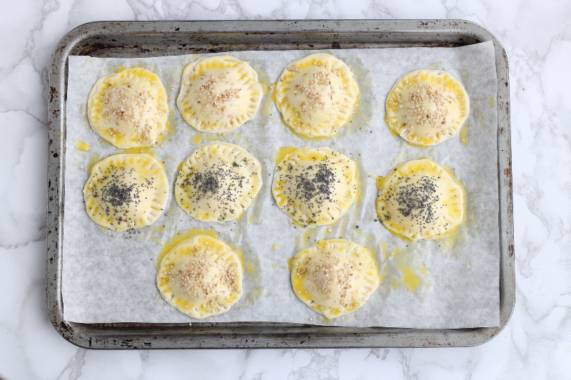 Blätterteig Schinken und Käse