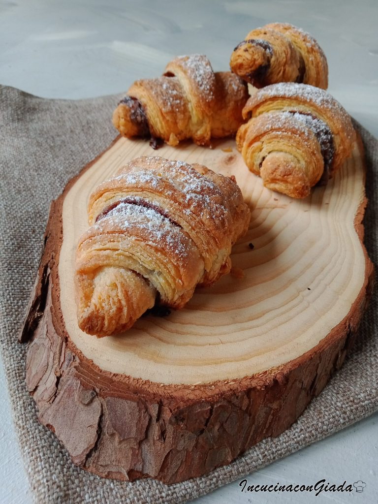 Cornetti aus Falschblätterteig