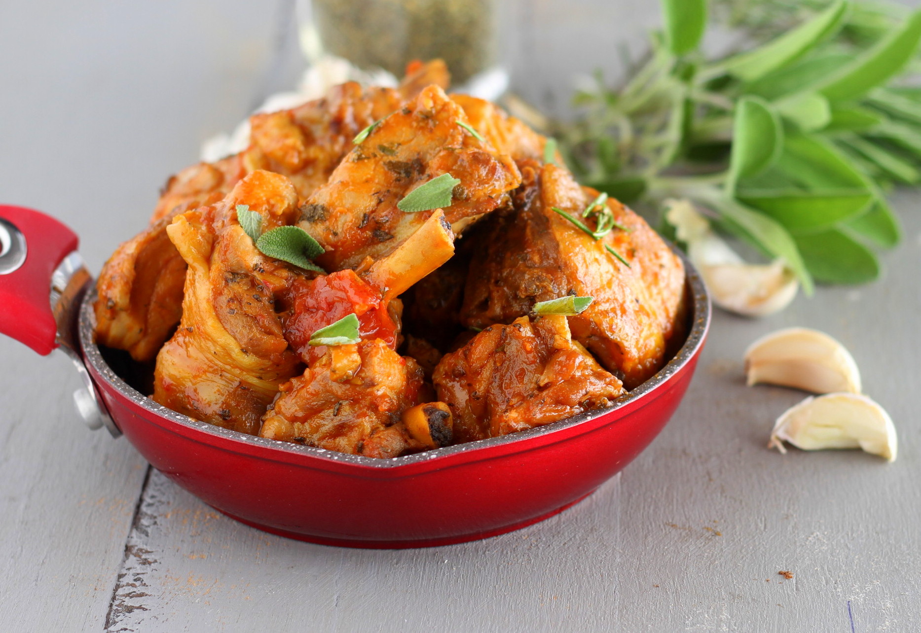 Sizilianisches Hähnchen