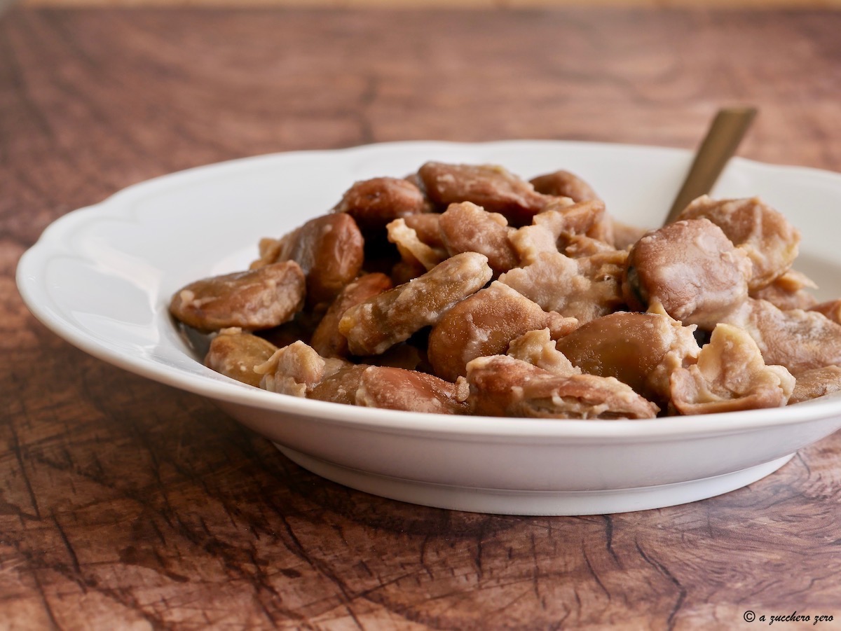 Trockene Saubohnen im Schnellkochtopf kochen | mit Schale oder geschält