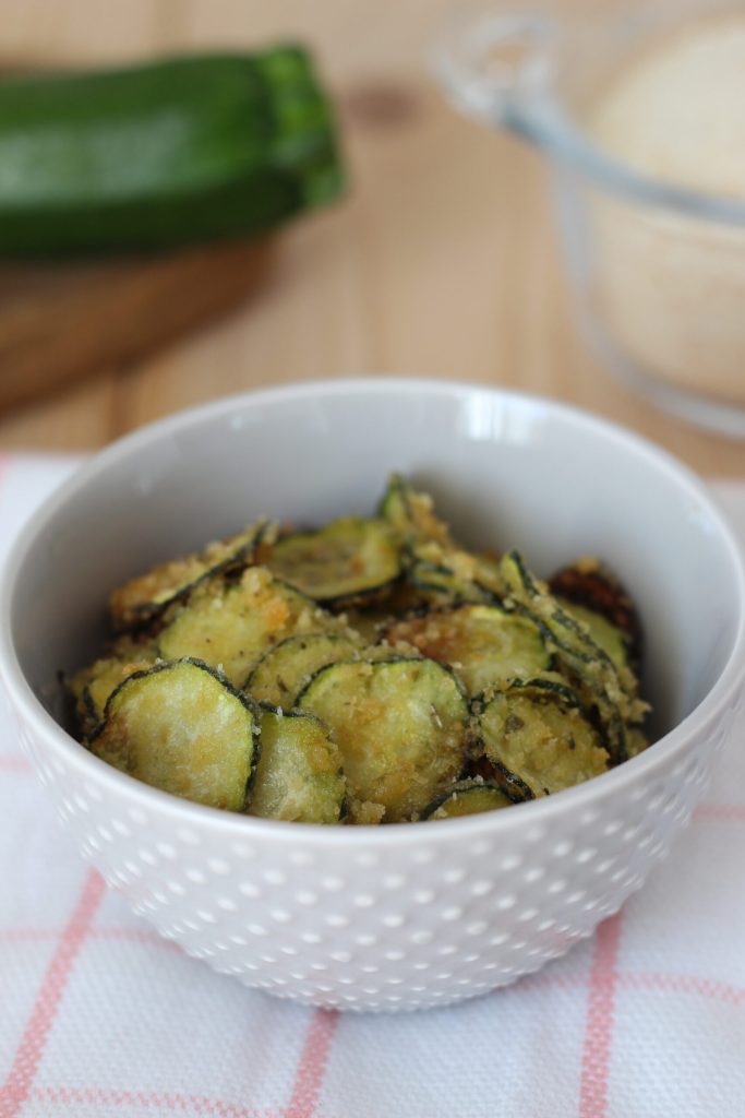 überbackene Zucchini aus dem Ofen