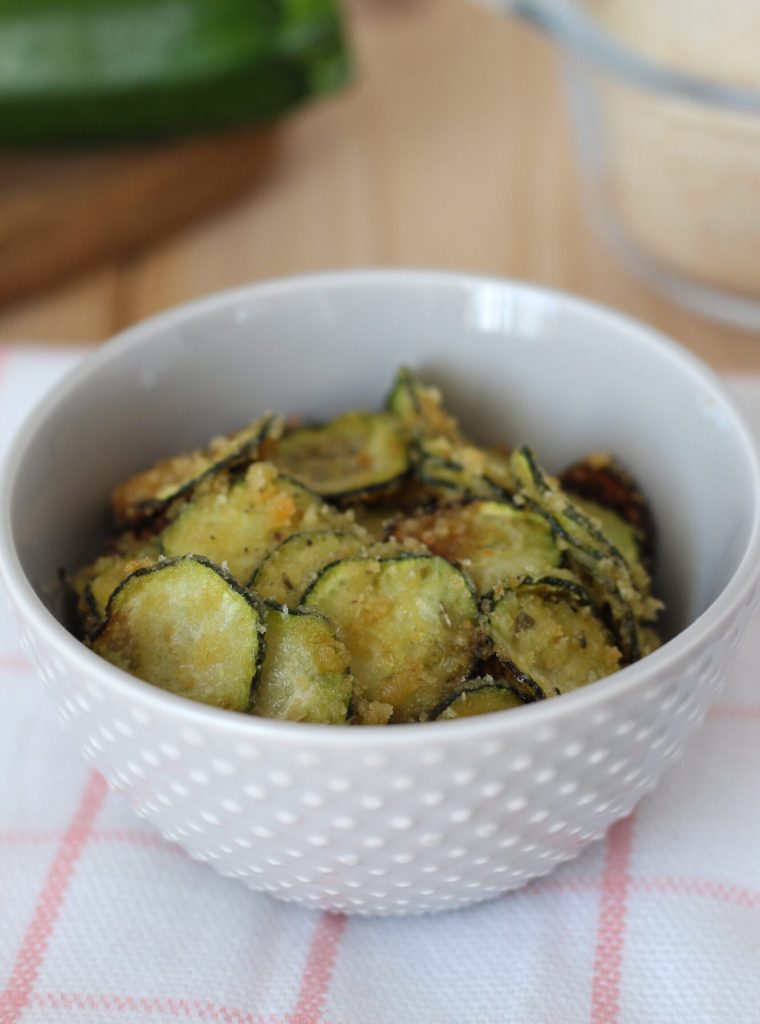 überbackene Zucchini aus dem Ofen
