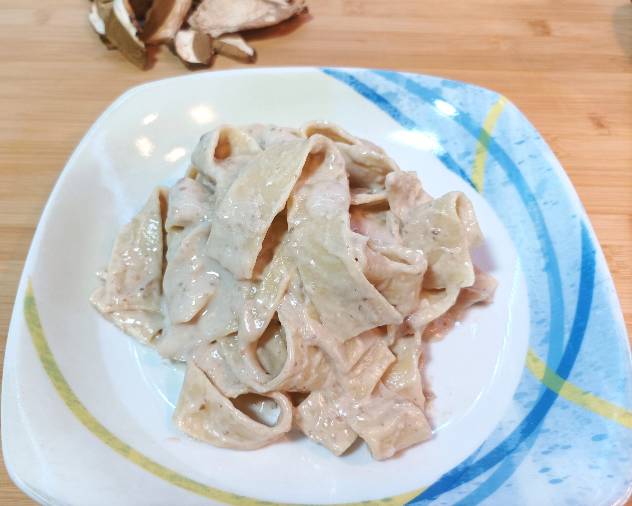 Pappardelle mit Steinpilzcreme