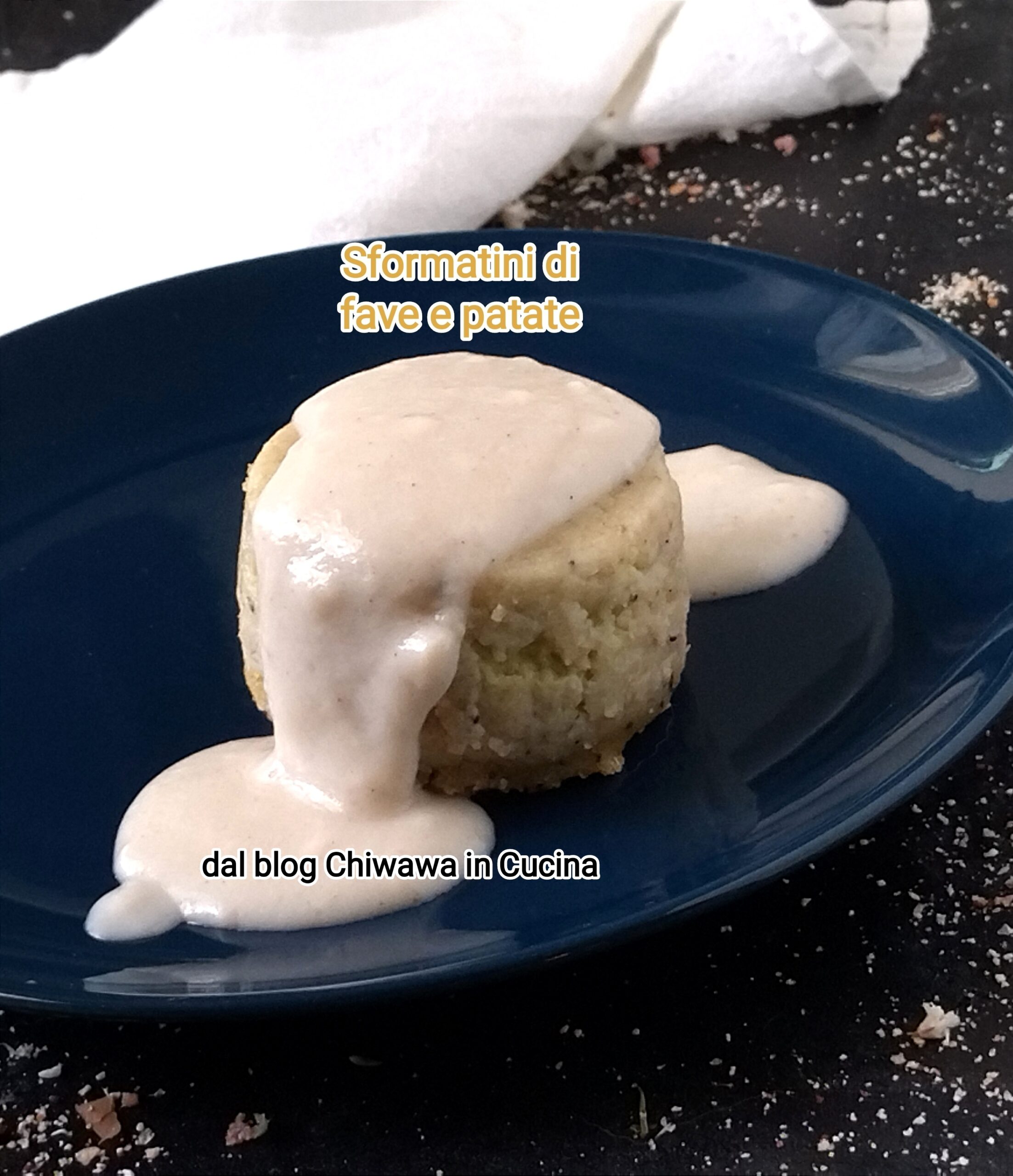 Erbsen- und Kartoffelaufläufe mit Béchamelsauce