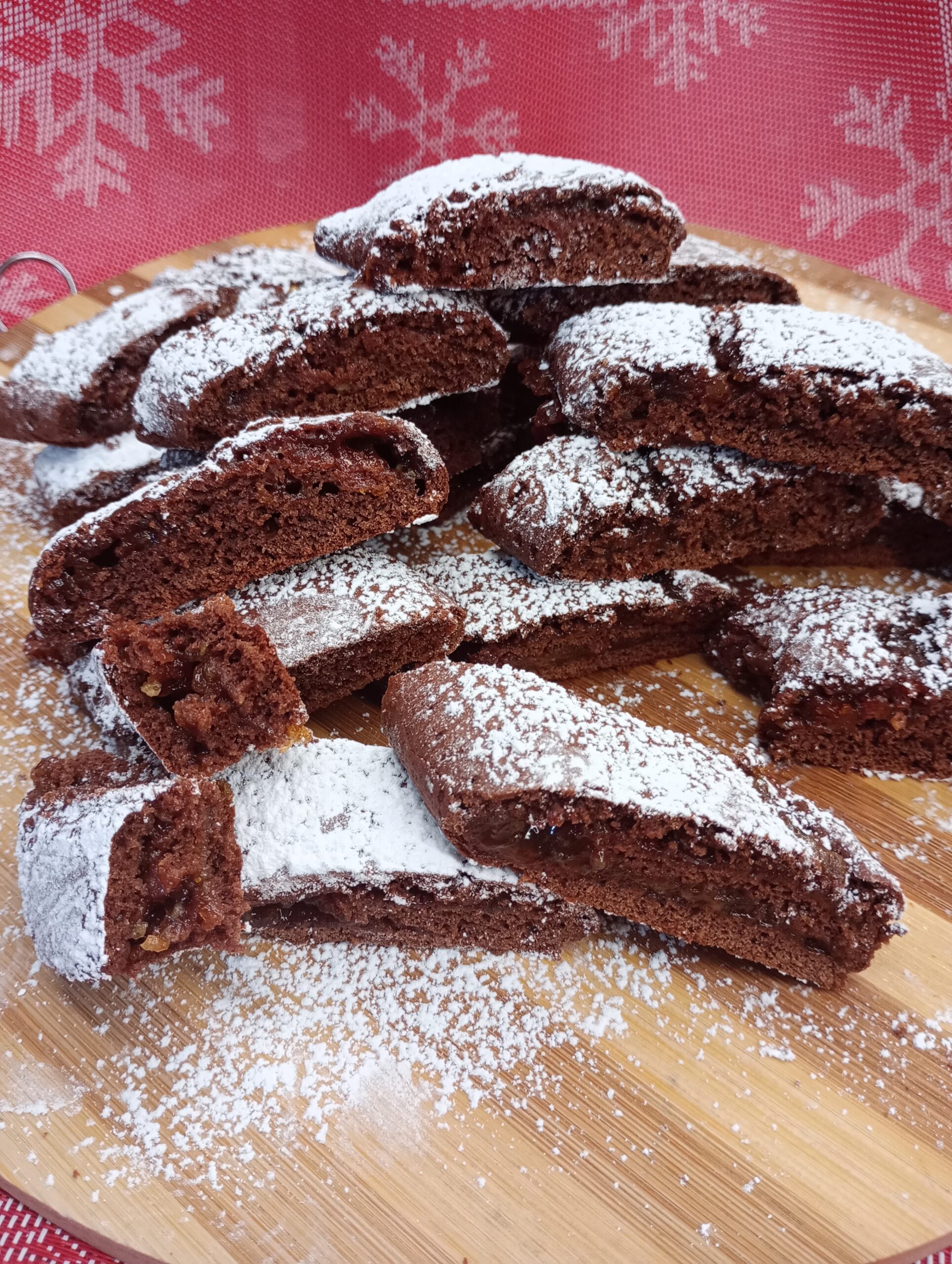 Weiche Cantucci mit Kakao