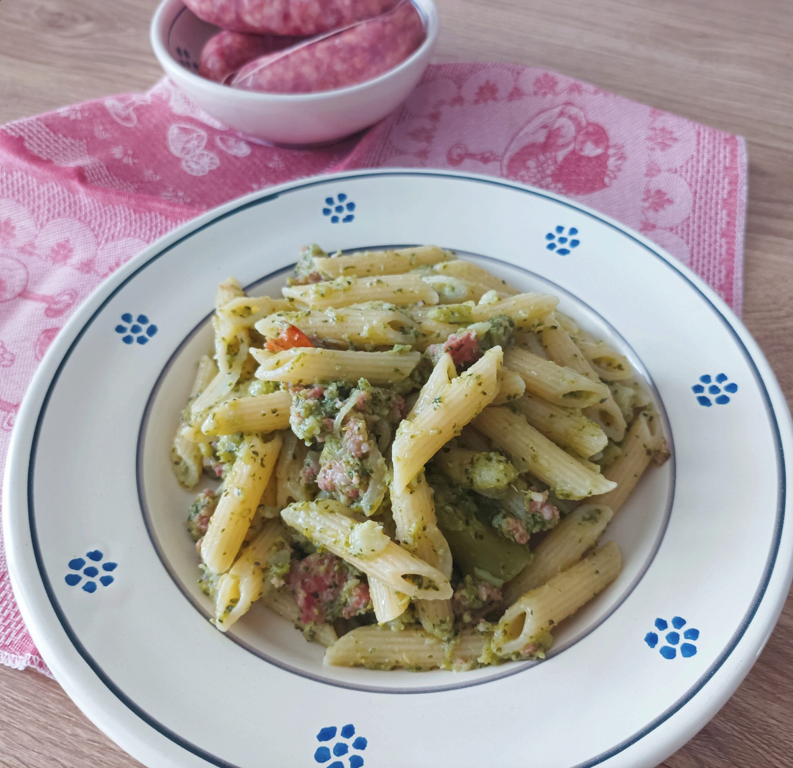 Pasta mit Brokkoli und Norcia-Wurst