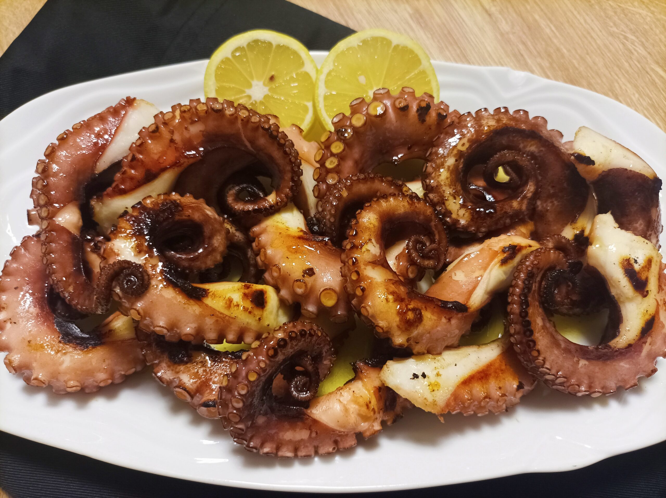 Gegrillter Oktopus