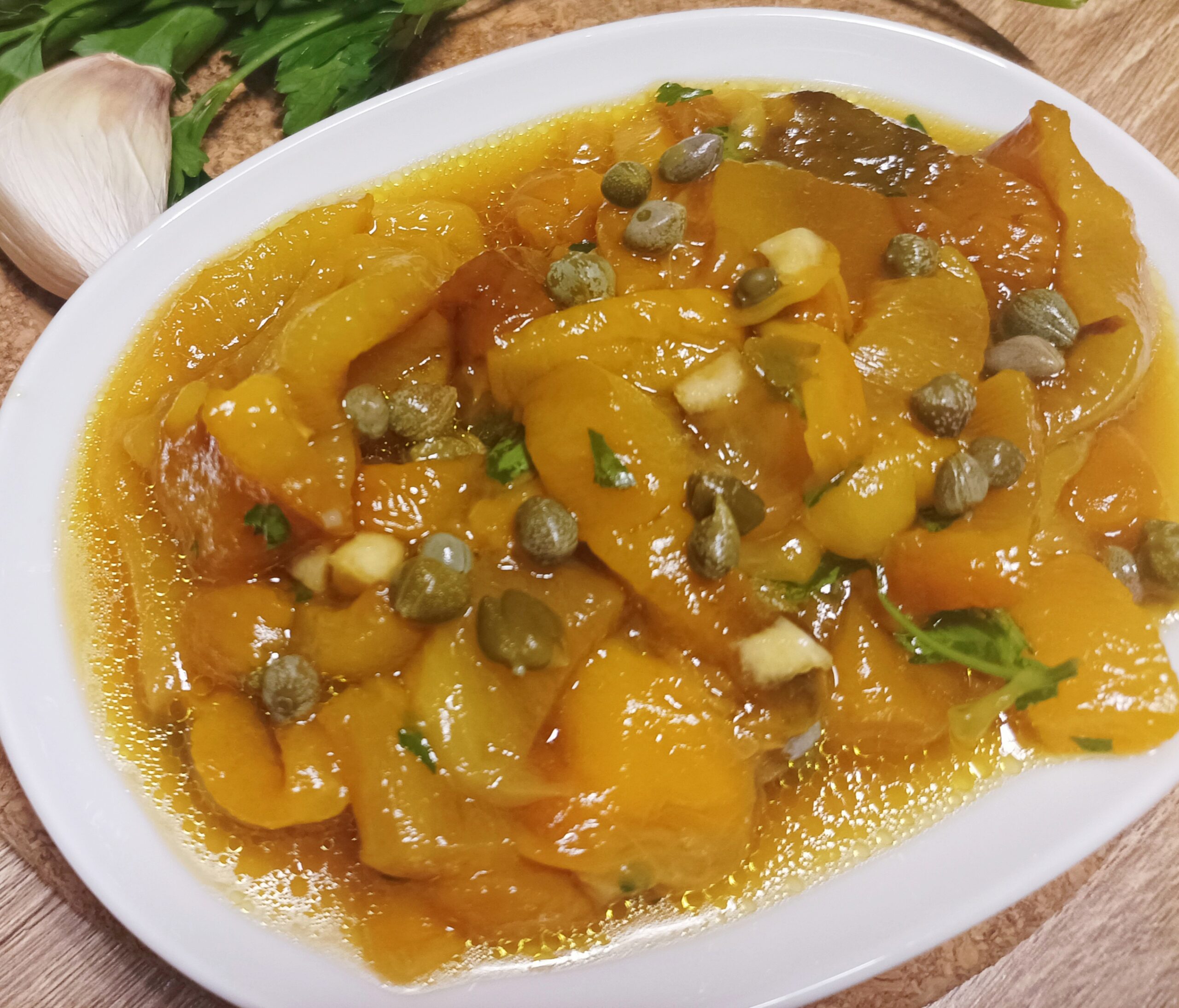 Geröstete Paprika in der Heißluftfritteuse