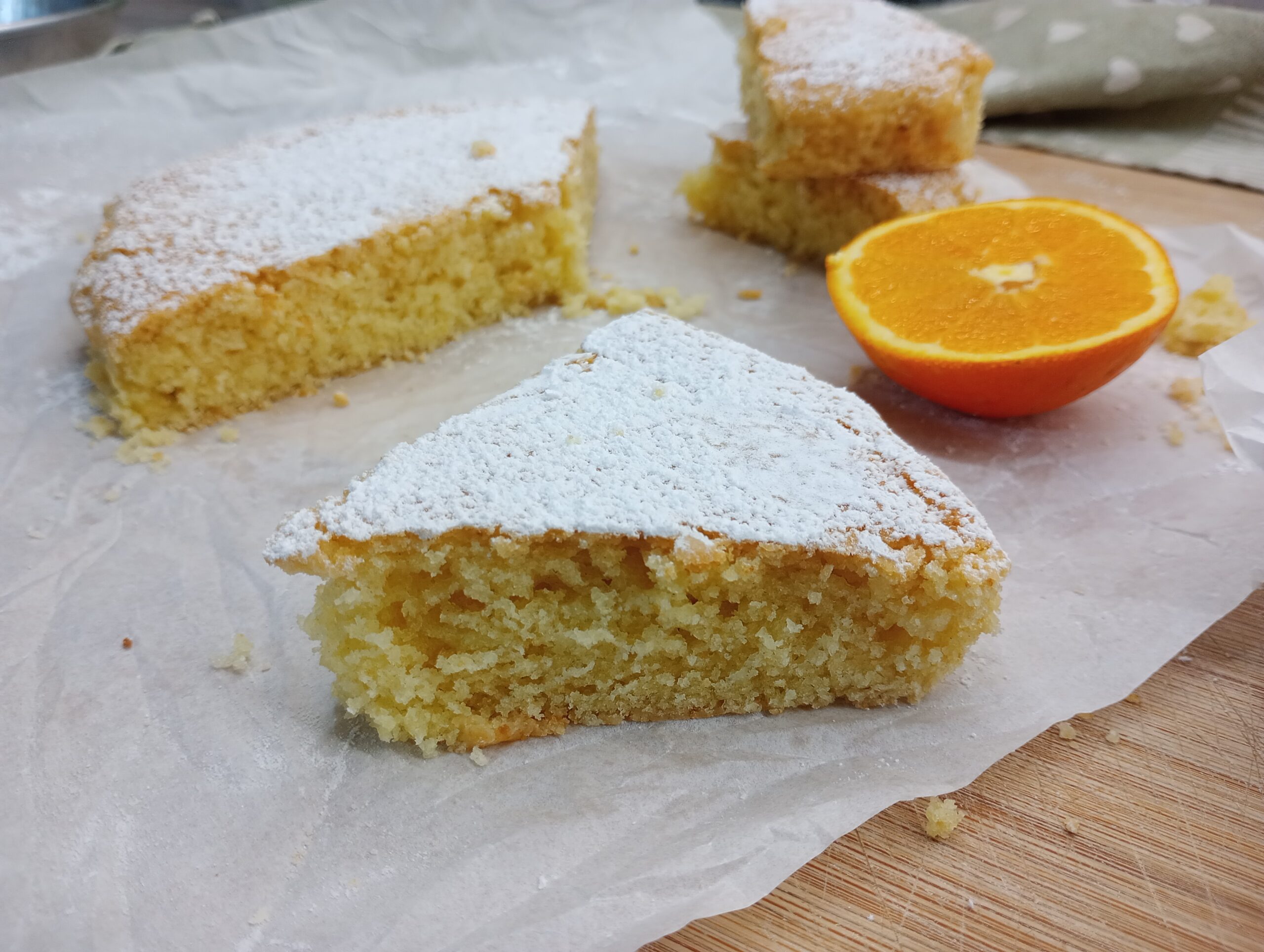 Orangenkuchen ohne Eier