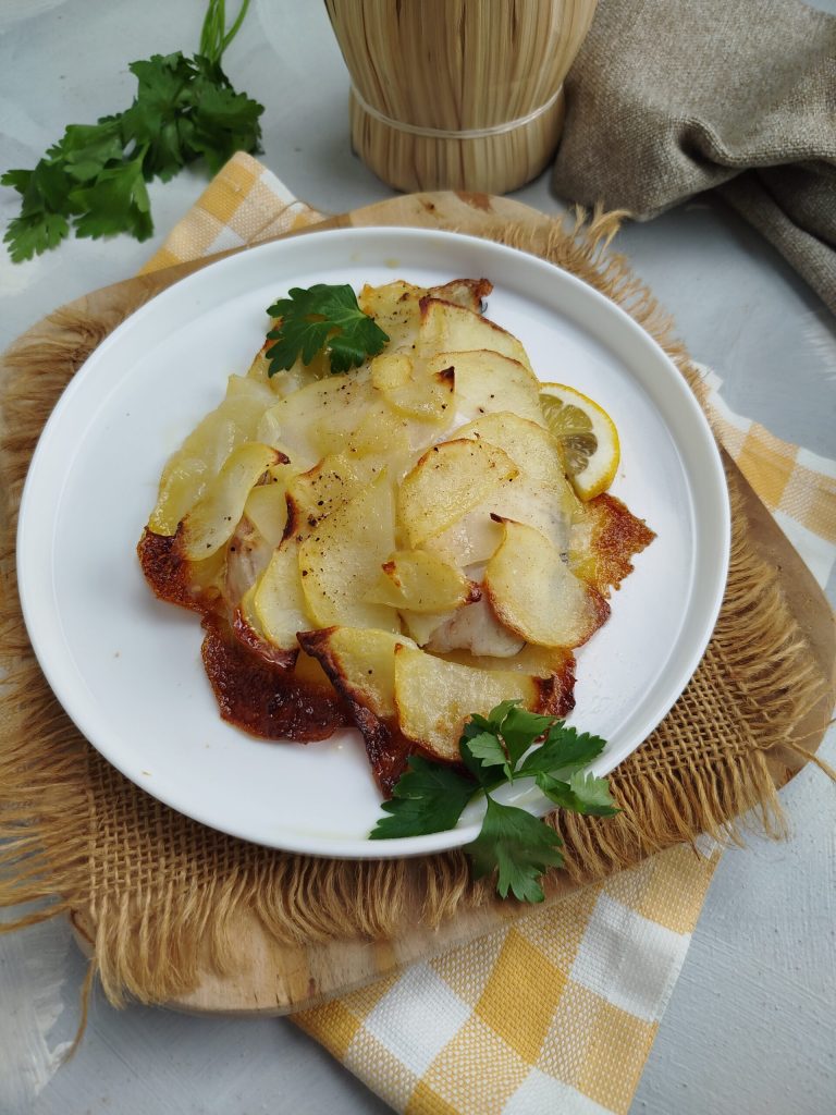 Schollenfilet in Kruste