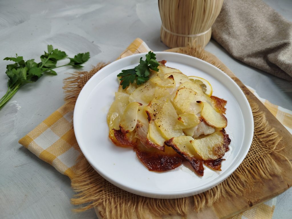 Schollenfilet in Kruste