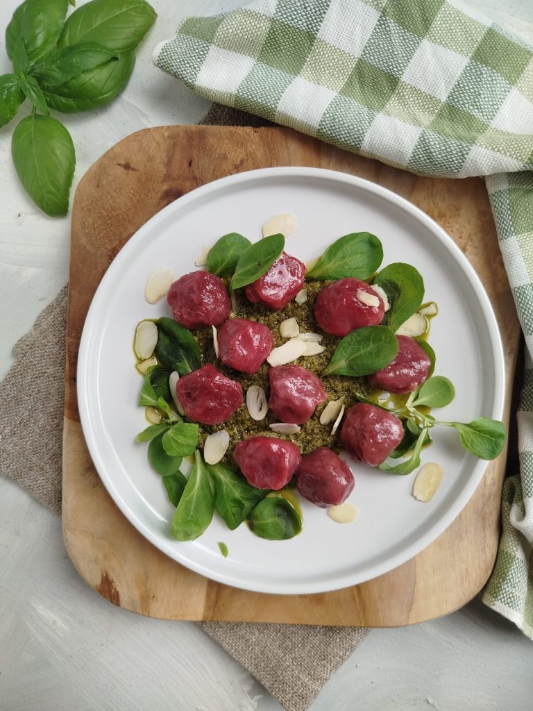 Rote Beete Gnocchi