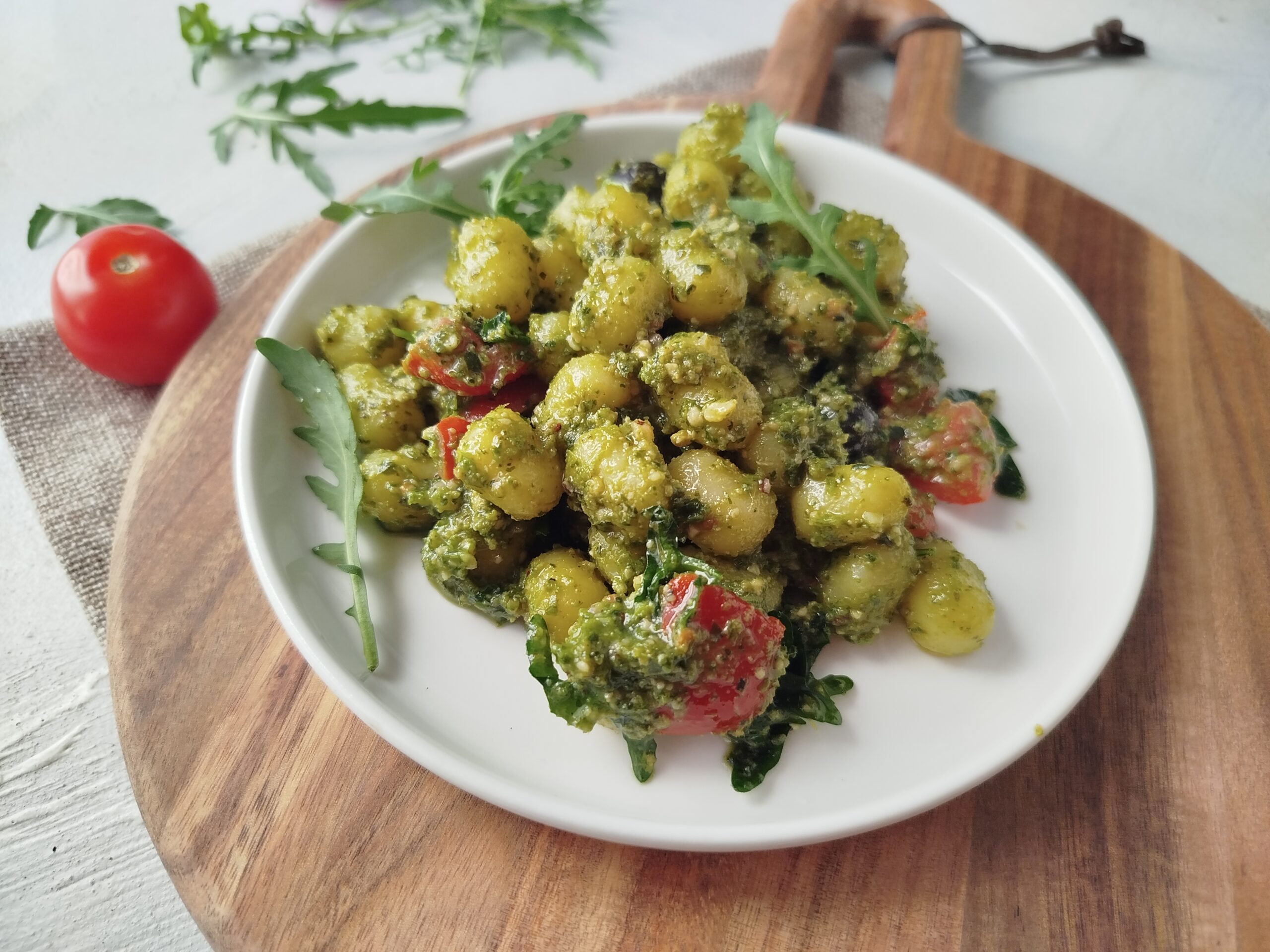 GNOCCHETTI MIT RUCOLA-PESTO