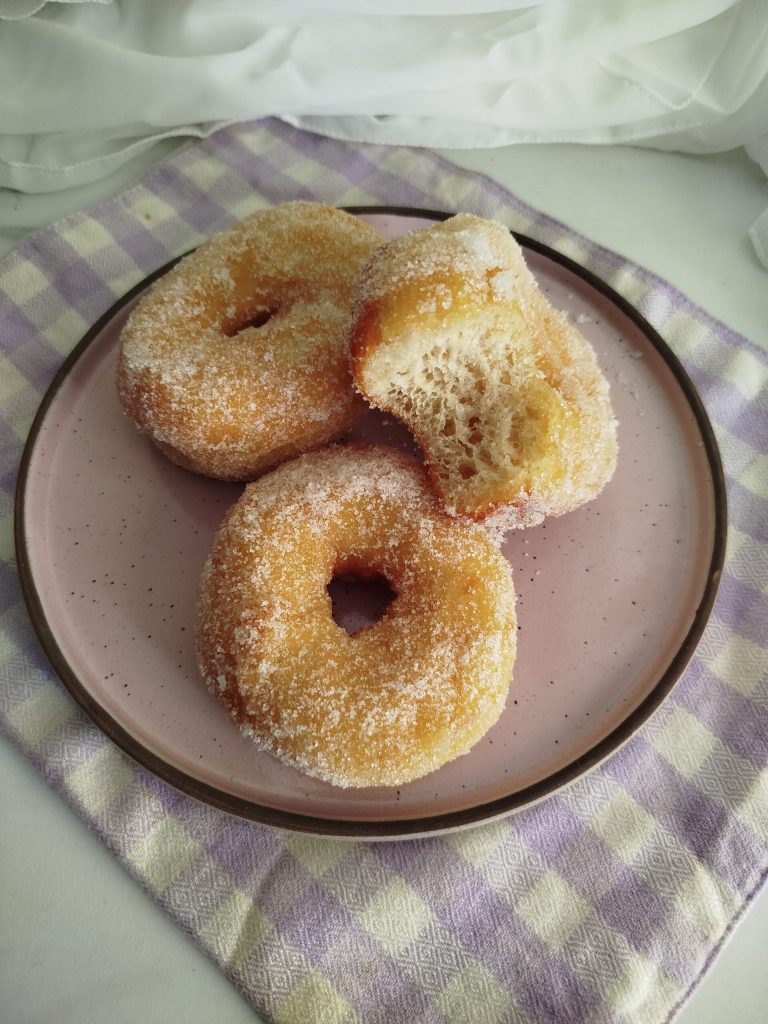 Gebratene Donuts