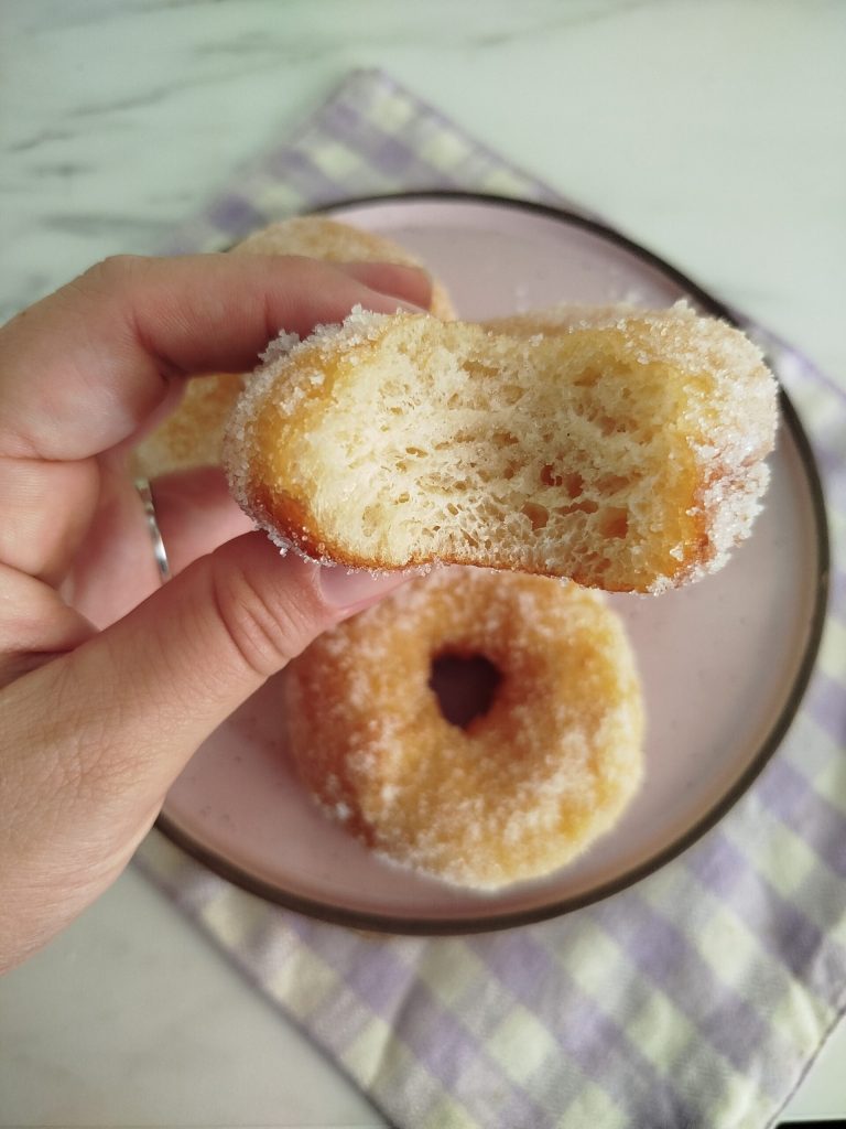 Gebratene Donuts