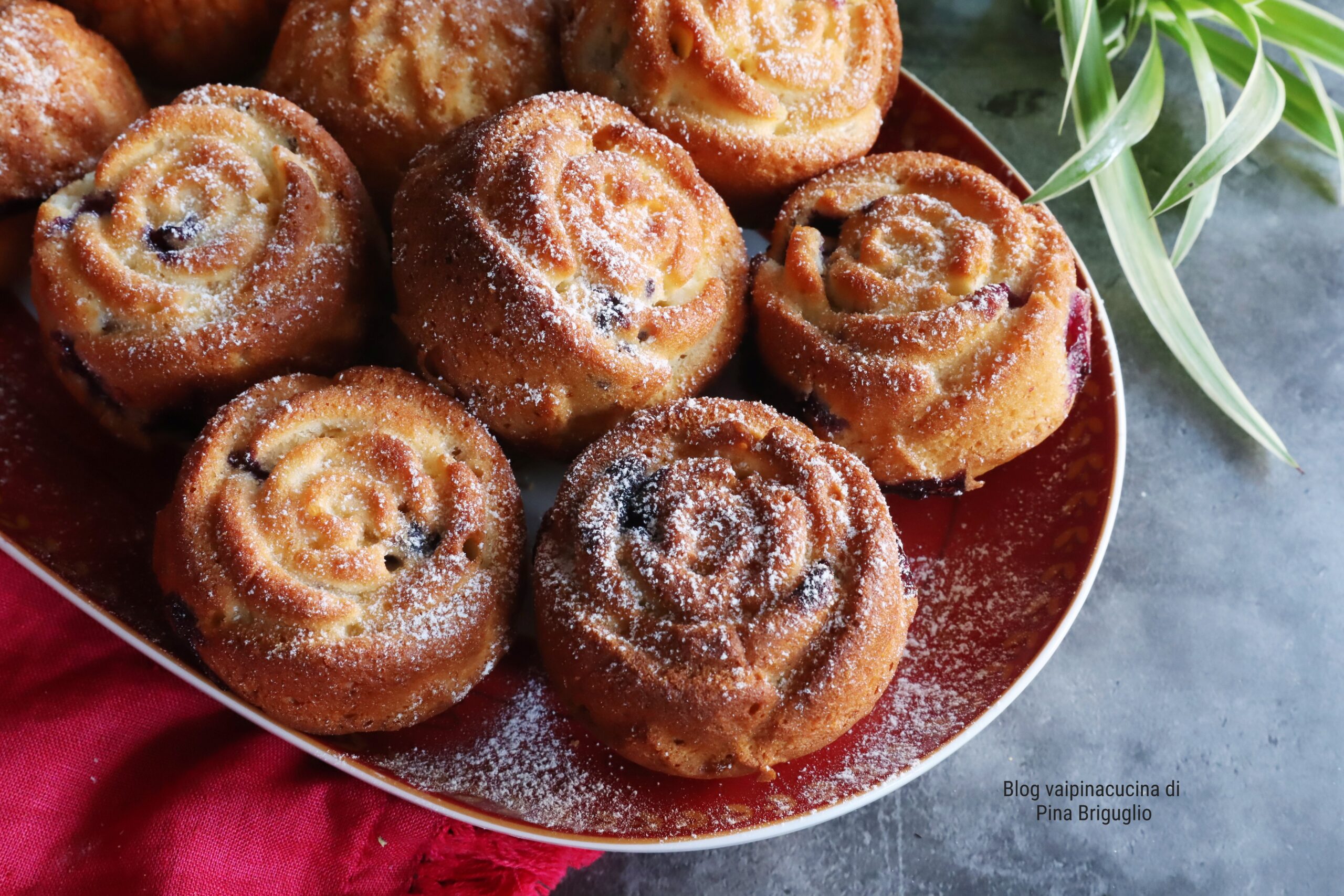 Blaubeer-Bananen-Muffins