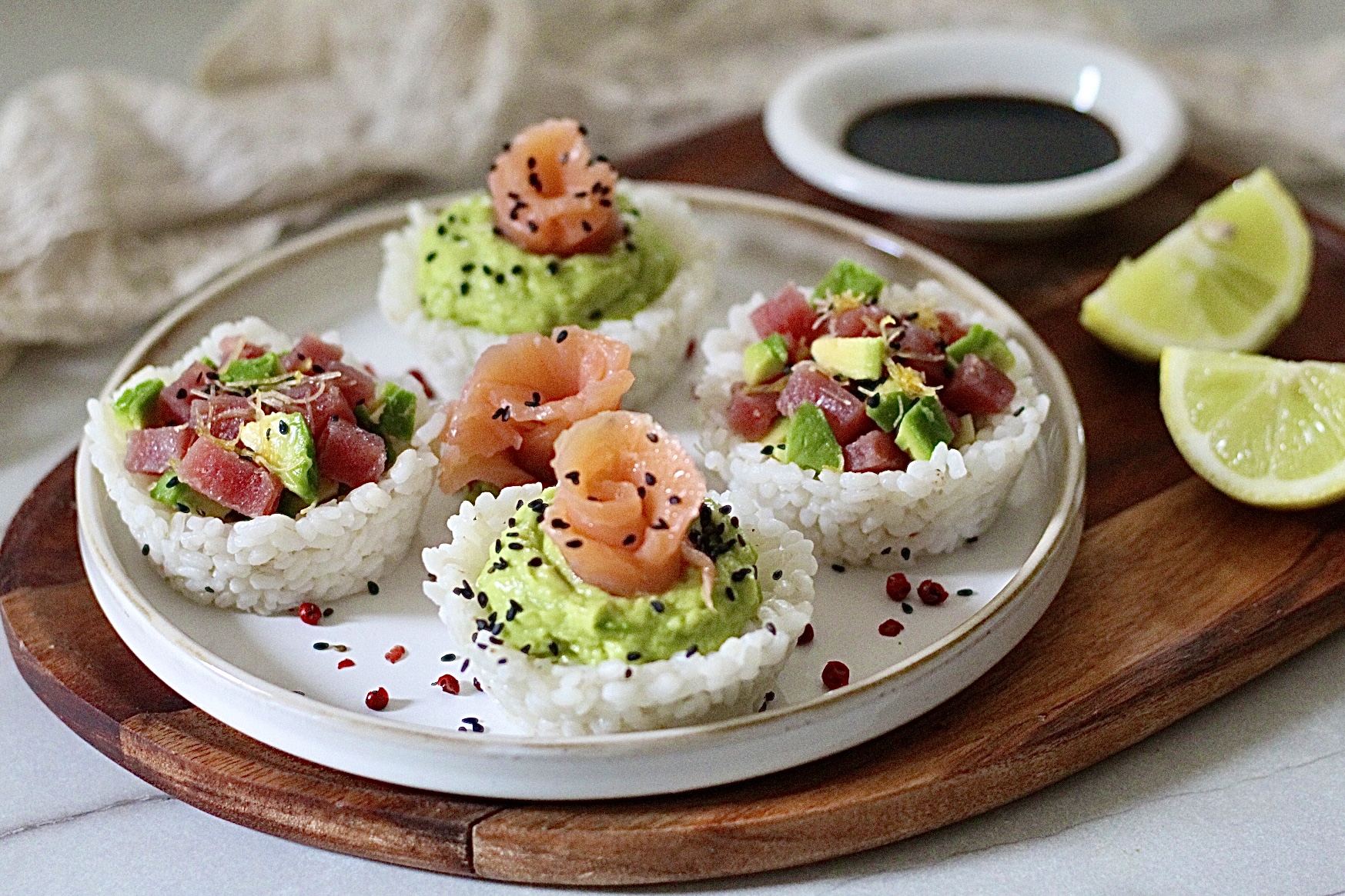 Sushi-Körbchen, originell und du wirst nicht glauben, wie einfach sie zu machen sind!