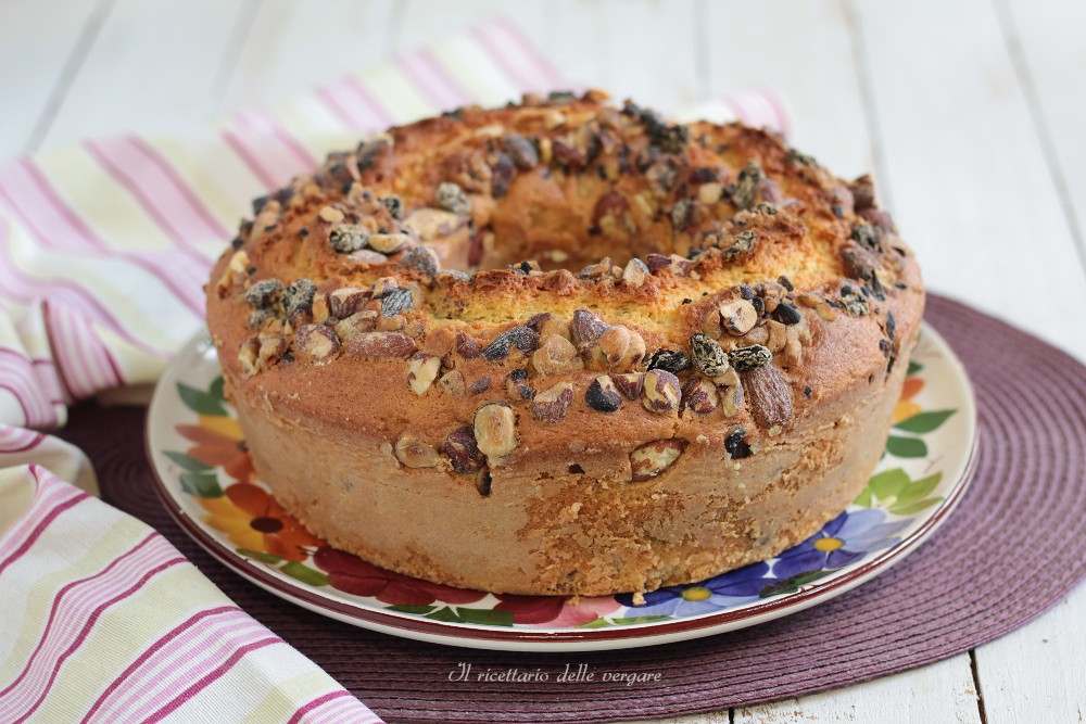 Kuchenkranz mit Öl und Weißwein