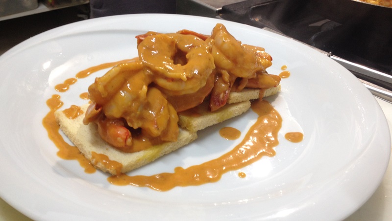 Garnelen à la Don Quijote