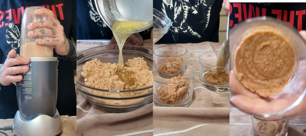 Käsekuchen mit Mascarpone und Kaki Ohne Backen (Schnelles Rezept)