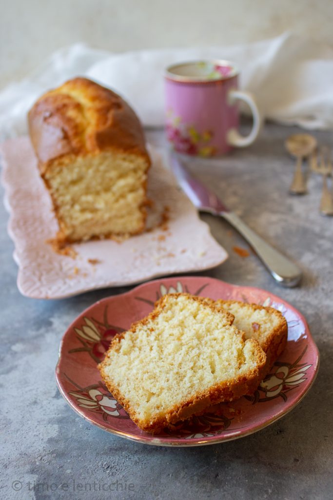 Klassischer Zitronen-Plumcake