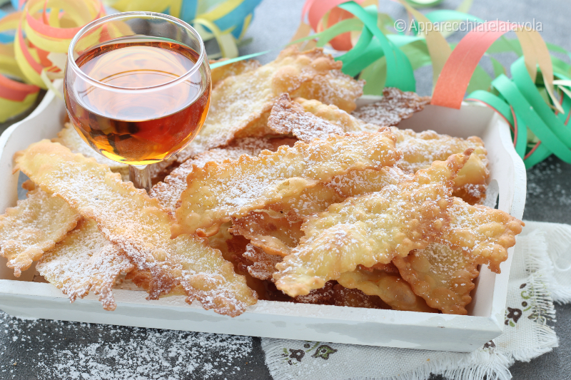 toskanische frittierte Karneval-Cenci